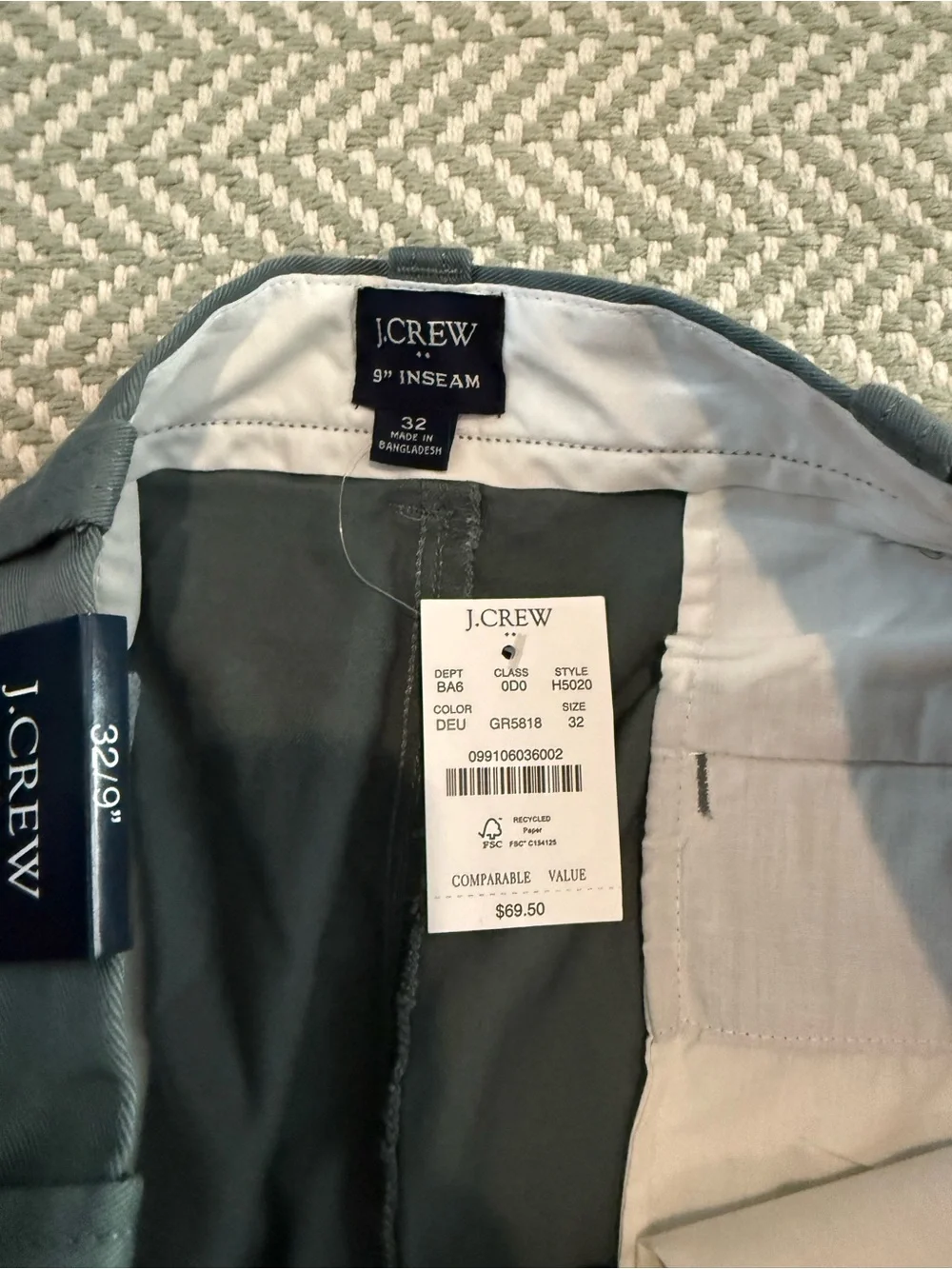 J.Crew Mens 9